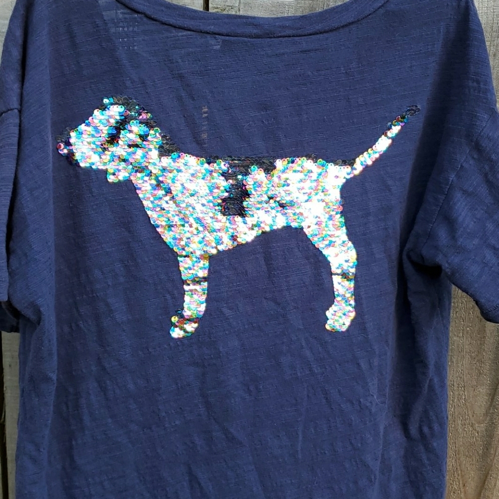 VS PINK bling campus T XS